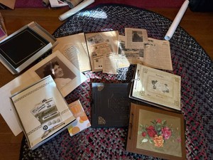Vintage Photo Albums Scrapbooks Ephemera Family History Lot
