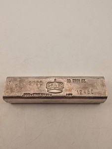 R.L. Wisted 10 Troy Oz .999 Fine Silver Bar
