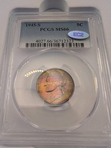 1945-S 5C PCGS MS66 Jefferson Nickel