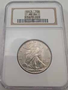 1943 Walking Liberty Half Dollar