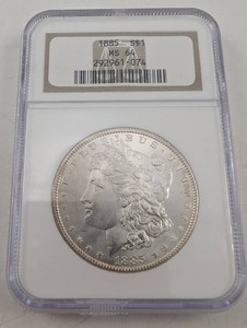 1885 Morgan Dollar - MS 64