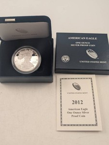 2012 American Eagle One Ounce Silver Proof Coin