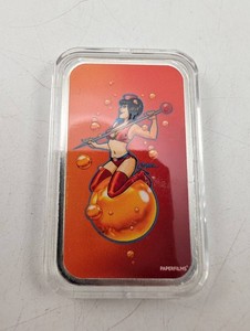 Bullion Baddies 1 Oz .999 Fine Silver Bar