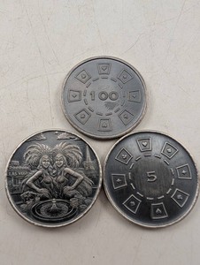 3-Piece Silver Round Lot - TD Mint & Casino Designs