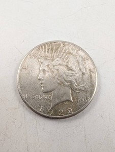1922 United States Peace Dollar