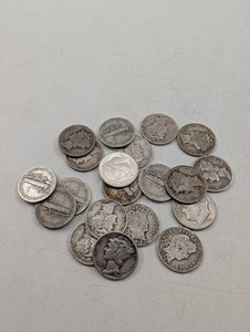 20 Silver Dimes - Mixed Dates