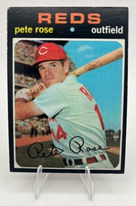 1971 Topps Baseball #100 Pete Rose Cincinnati Reds HOFer!