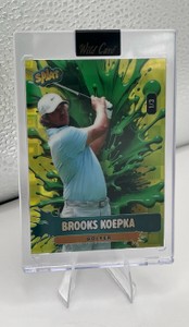 2026 Wild Card Splat Brooks Koepka Numbered (13) PGA Tour Golf #SLSEsb3-BK