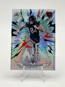 2025 Topps Resurgence #116 Colston Loveland RC Rookie Refractor Chicago Bears