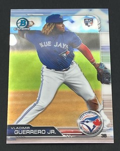 2019 Bowman Chrome #73 Vladimir Guerroro, Jr. RC Rookie Card Toronto Blue Jays