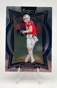 2024 Panini Select Concourse #27 Drake Maye RC Rookie Card New England Patriots