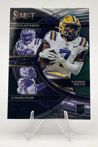 2023 Panini Select Draft Picks Select Company Kayshon BoutteJustin JeffersonJaMarr Chase RC Rookie Card #SC-LS