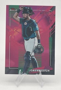 2026 Topps Finest Baseball #208 Cal Raleigh Pink Numbered 45250 Seattle Mariners