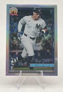 2026 Topps Chrome Aaron Judge 75th Anniversary Refractor #91CB-2