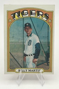 1971 Topps Baseball #208 Billy Martin