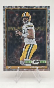 2026 Topps 35th Anniversary Jordan Love Silver Crackle Foil #91TF-42