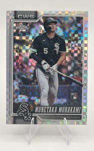 2026 Topps Chrome #274 Munetaka Murakami X-Fractor RC Rookie Card Chicago White Sox