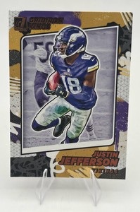 2021 Panini Donruss Gridiron Kings Justin Jefferson #GK8 Minnesota Vikings