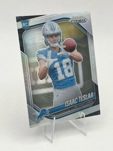 2025 Panini Prizm #316 Isaac Teslaa RC Rookie Card Detroit Lions