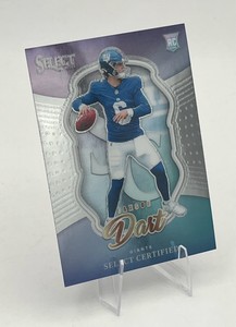 2025 Panini Select Certified Rookies #17 Jaxson Dart RC Rookie Card New York Giants