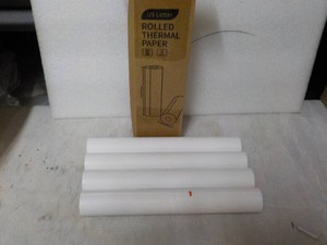 Rolled 4 Rolls Thermal Paper