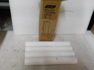 Rolled 4 Rolls Thermal Paper