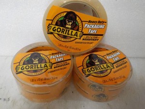 3 Rolls Gorilla 1.88 x 40 yards Clear Tape