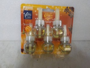 Glade 5 pc Set Pumpkin and Spice Scented Oils
