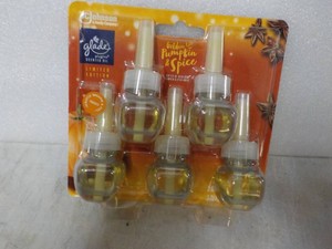 Glade 5 pc Set Pumpkin and Spice Scented Oils