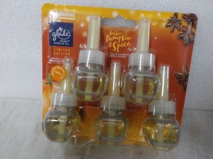 Glade 5 pc Set Pumpkin and Spice Scented Oils