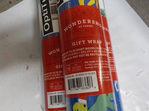 3 Rolls Extra Long Gift Wrapping Paper