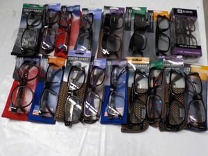 20 pair Readers Glasses - variety of Strengths