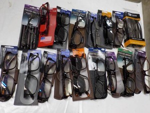 20 pair Readers Glasses - variety of Strengths
