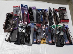 20 pair Readers Glasses - variety of Strengths