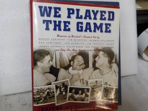 We Played the Game Book