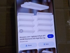 Light Dot 8 Pack 2 ft 200W Diamond LED High Bay Lights