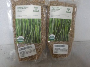 Organic Wheat Grass Seeds