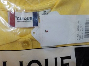 12 Clique Size 2X Mens Tops