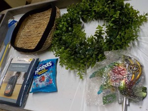 Artificial Wreath and More- see all pictures