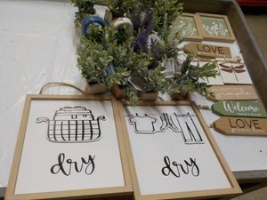 Artificial Plants and Signs