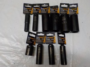 Gear Wrench Sockets- all sizes pictured