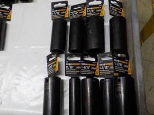 Gear Wrench Sockets- all sizes pictured