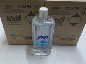 8 Bottles Purell Hand Sanitizer