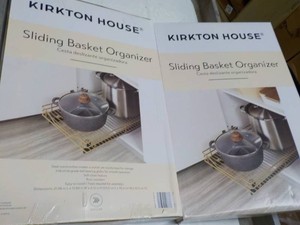 Kirkton House set of 2 Sliding Baske Organizer