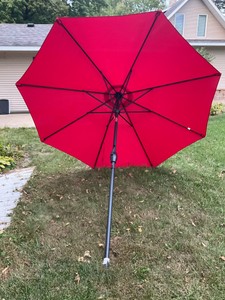 Red Patio Umbrella