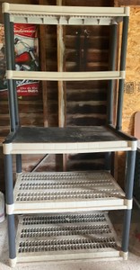 Plastic Storage Shelf
