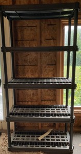 Plastic Storage Shelf
