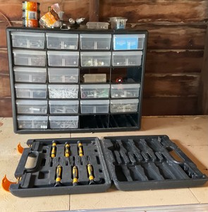 Hardware Bin with Misc Hardware