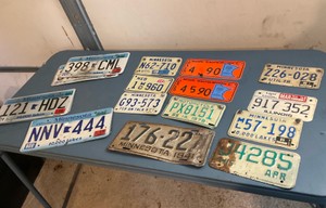License Plate Lot