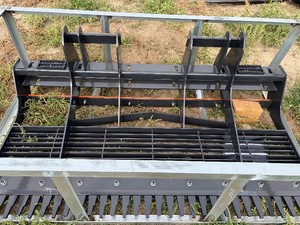 Unused 2026 Skid Steer Land Leveler Attachment by Wolverine